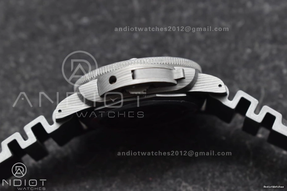 989 Rubber P.900 Best Carbotech Clone 42mm FashionForward Dial Strap Black PAM2231 Edition VSF on 1204